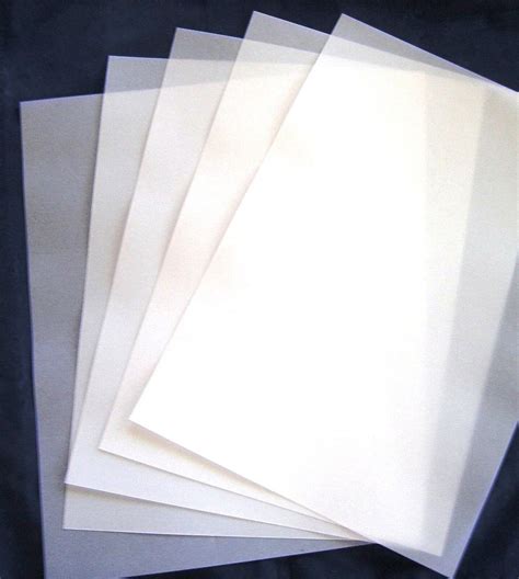 Vellum A4 112 Gsm 20 297x210mm Translucent Paper Scrapbooking
