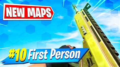Top 10 Best First Person Maps In Fortnite Creative Map Codes Youtube