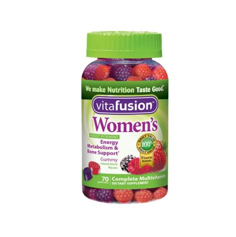 Vitafusion Womens Gummy Vitamins Mixed Berries 70 Ea