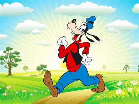 Goofy Disney Characters From Cartoons Poster Wallpaper Hd 3840x2160