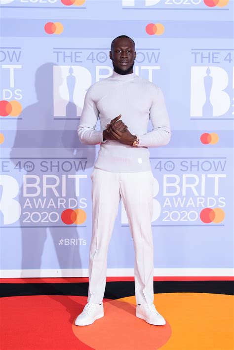 Stormzy On The 2020 Brit Awards Red Carpet Artofit