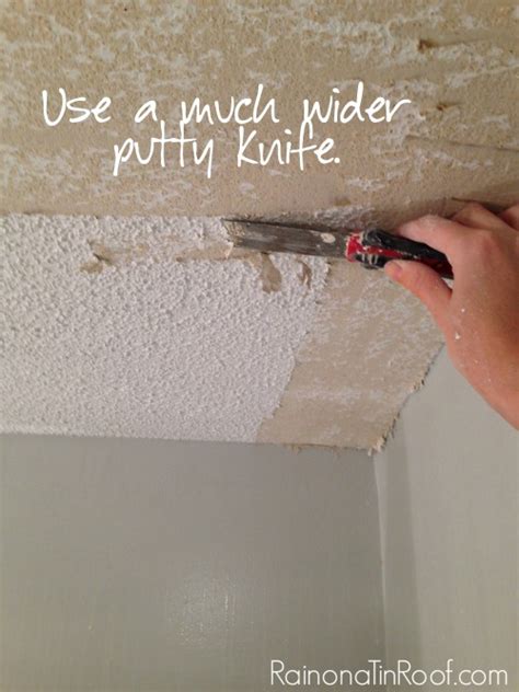 See the average popcorn ceiling removal cost near you & use improvenet to find local ceiling contractors. How to Remove Popcorn Ceiling (And How Not To) (With ...