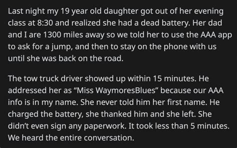 Mother Of A Year Old Furiously Vents On Reddit After A Aaa Driver Used Her Private Account