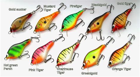 Mh Custom Lures Lure Colour Charts