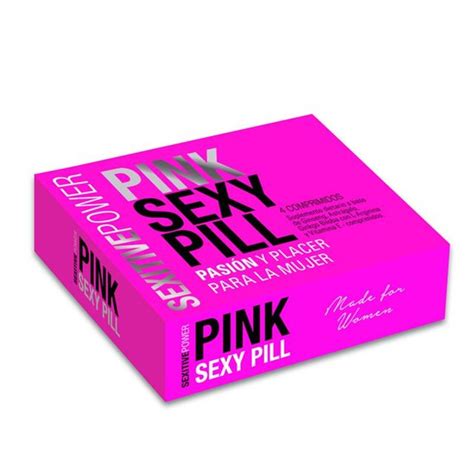 Pink Sexy Pill Sexitive Lubricantes Potenciadores Y Cosmetica Capsulas Potenciadoras Sex