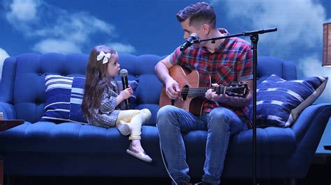 Adorable Singing Father Daughter Duo Performs Youve Got A Friend In