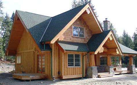 Structural building plans & foundation plans. Gibsons Hybrid - West Coast Log Homes