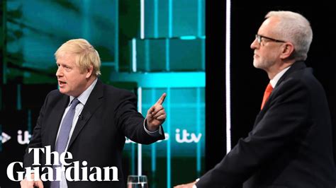 Boris Johnson And Jeremy Corbyn Clash In Itv Election Debate Youtube