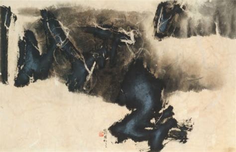 Energy In The Brush Contemporary Chinese Ink Paintings At Cantor Kqed