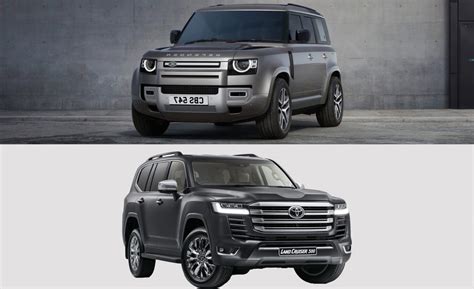 Toyota Land Cruiser 300 Vs Land Rover Defender 4×4 Showdown Topauto