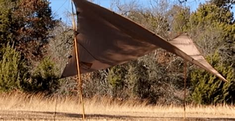 Camping Guide Can You Hang A Tarp Over A Tent Without Trees The
