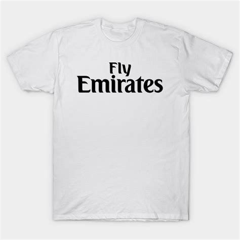 Fly Emirates Logo Air Ways Fly Emirates Fly Plane T Shirt Teepublic