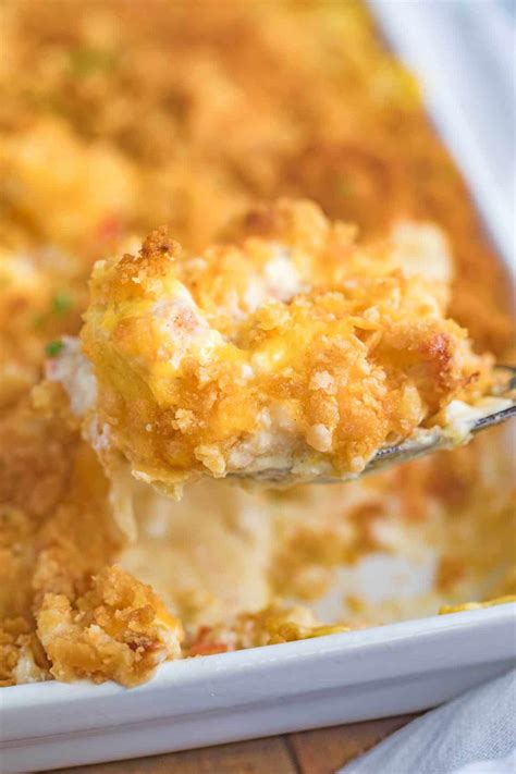 Easy Chicken Casserole Recipe Video Dinner Then Dessert