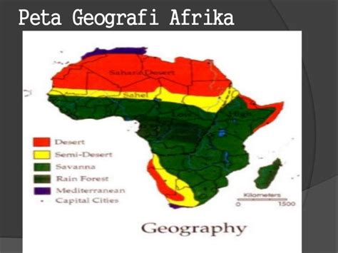 Gambar Peta Benua Afrika Dan Keterangannya Gambar Peta