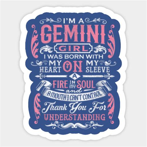 Im A Gemini Girl Zodiac Birthday T Gemini Girl Birthday T
