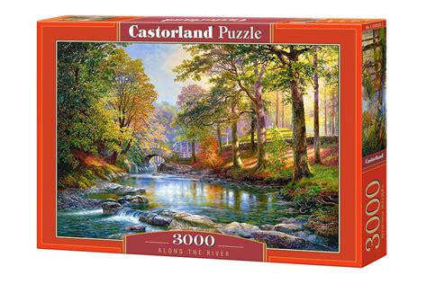 New 3000 Pieces Pcs Pc Puzzle Jigsaw Castorland Along The Etsy