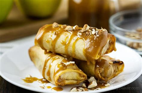 Apple Spring Rolls Recipe