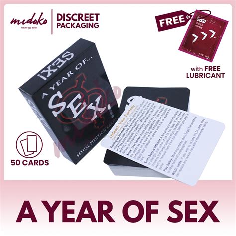 Midoko A Year Of Sex Sexual Position Cards Novelty Card Game Shopee Philippines