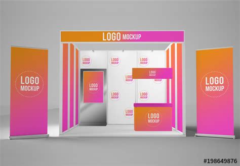 2,000+ vectors, stock photos & psd files. Exhibition Booth Mockup. Buy this stock template and ...