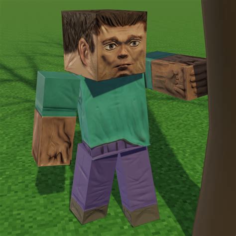 Ive Created The Perfect Texture For The Rtx Steve Steve Meme Top