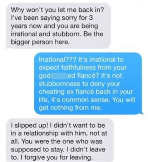Cheating ex dismissed by former boyfriend who corrects her grammar in