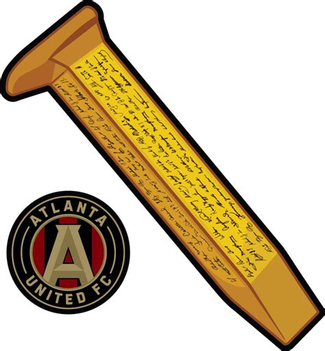 Atlanta United Fc Stickers The Golden Spike And More Heart