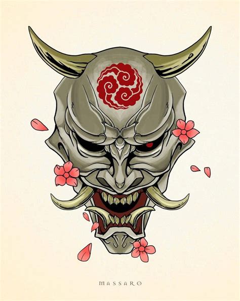 250 Hannya Mask Tattoo Designs With Meaning 2020 Japanese Oni Demon Japanese Mask Tattoo