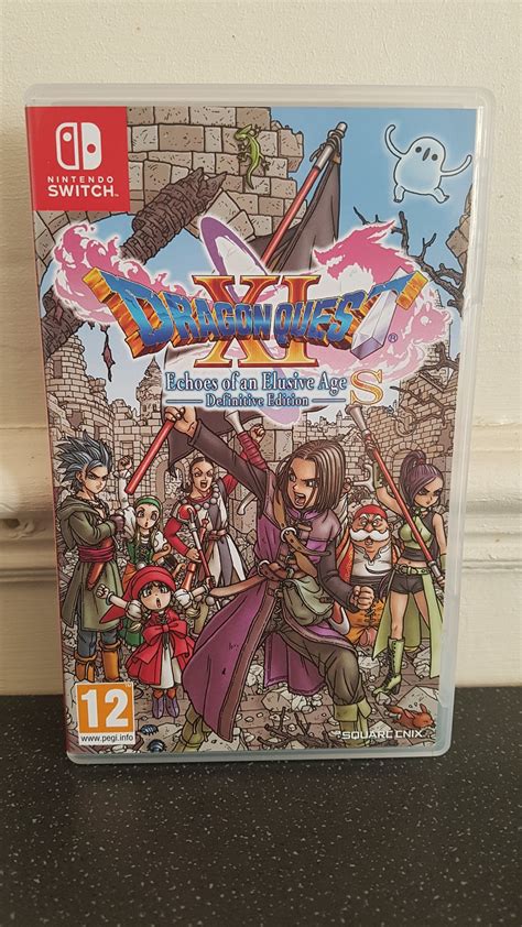 First Look At Dragon Quest Xi S Inner Cover Artwork Nintendosoup