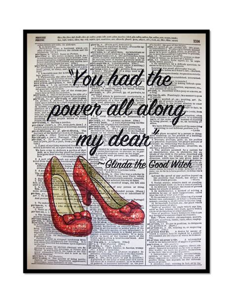 Wizard Of Oz Quotes You Had The Power All Along Glinda The