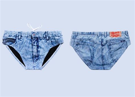 Denim Speedos Are Here For Guys Who Really Love Their Jeans Fashion