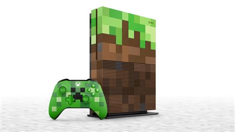 This Limited Edition Minecraft Xbox One S Bundle Looks Like Dirt But