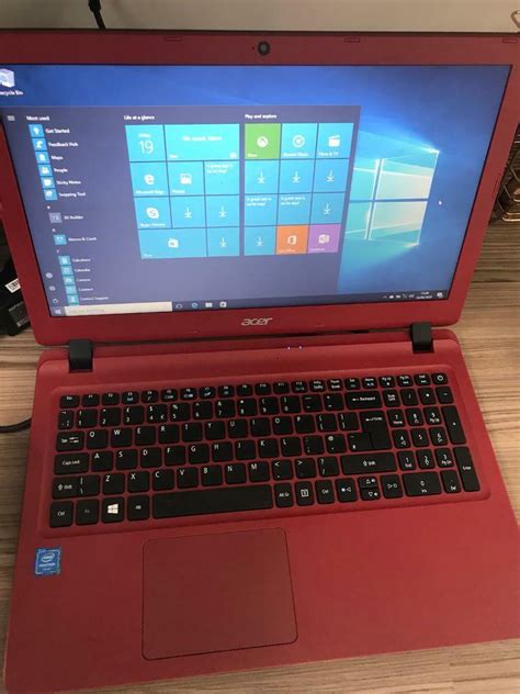 Red Acer Laptop Huge 1tb Hard Drive Slim With Windows 10 Can Deliver