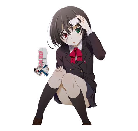 Another Misaki Mei Full Body Anime Girl With 2 Different Colored Eyes
