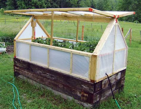 Inexpensive Mini Greenhouseyou Can Build This Raised Garden Bed Mini