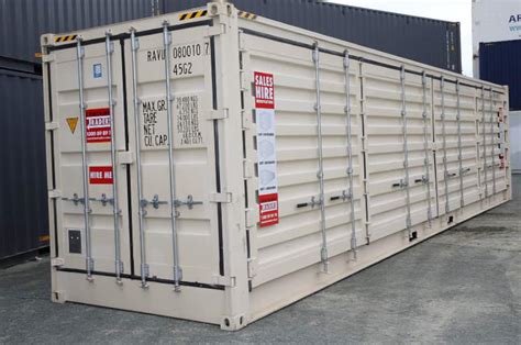 Buy 40ft High Cube Open Sided Containers Online 40ft High Cube Open