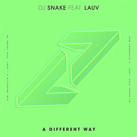 Carátula Frontal De Dj Snake A Different Way Featuring Lauv Cd