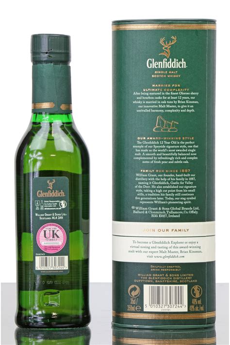 Buy glenfiddich and get the best deals at the lowest prices on ebay! Glenfiddich 12 Years Old (35cl) - Just Whisky Auctions