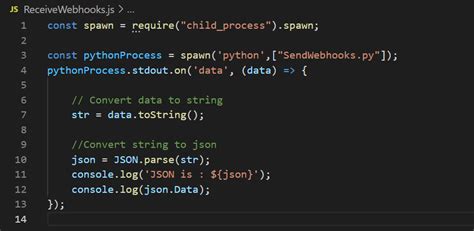 How To Send Webhooks Using Python And Receive Via Node Js Applications