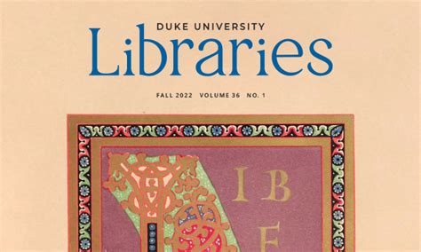 All Features Duke University Libraries Blogs
