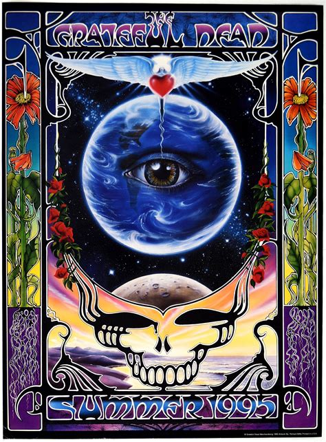 Grateful Dead Summer Tour Poster 1995 Value Gocollect