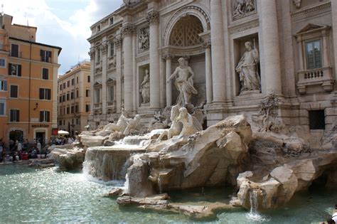 Trevi Fountain Rome I Loved Rome And The Trevi Fountain Is Beautiful