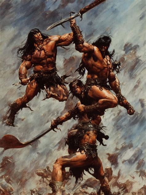 Conan The Barbarian Frazetta