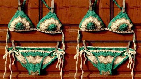 Aprender A Tejer Bikinis Verano Tejidos Con Crochet Y Ganchillo N
