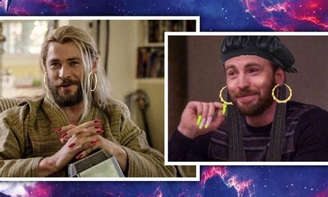 Chris Evans Is Amused By These Avengers With Acrylic Nails Memes And