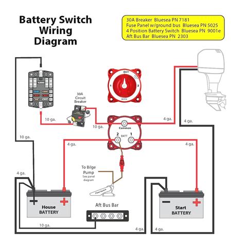 Dual Battery Isolator Switch Wiring Diagram World Wiring