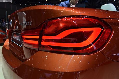 2017 Geneva Bmw 4 Series Convertible Facelift In Sunburst Orange