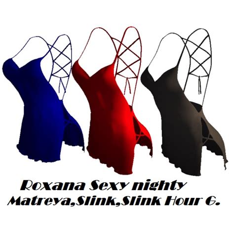 Second Life Marketplace Roxana Sexy Nighty Lingerie