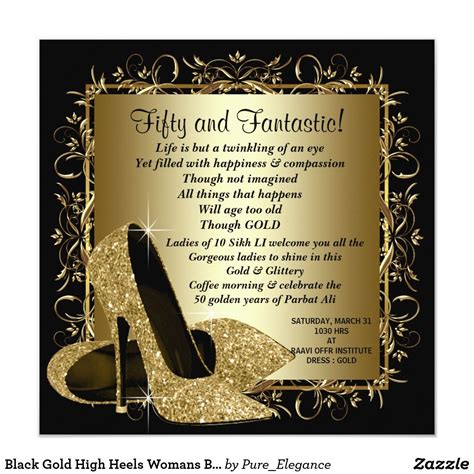 Create Your Own Invitation In 2021 Gold Birthday Party