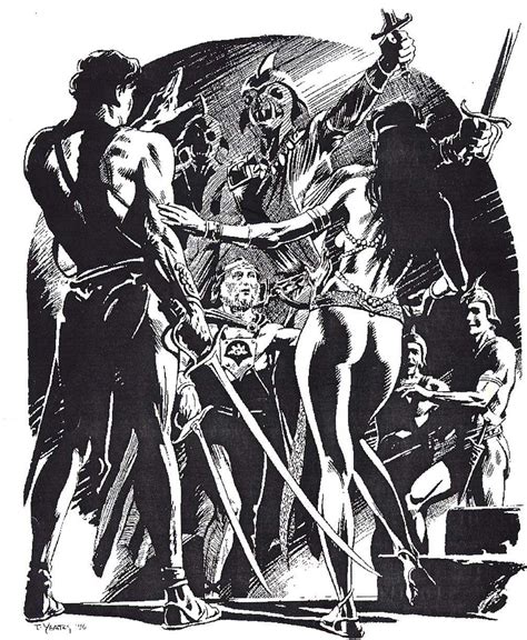 Edgar Rice Burroughs Art By Thomas Yeates