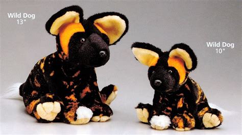 Stuffed Plush African Wild Dogs From Stuffed Ark